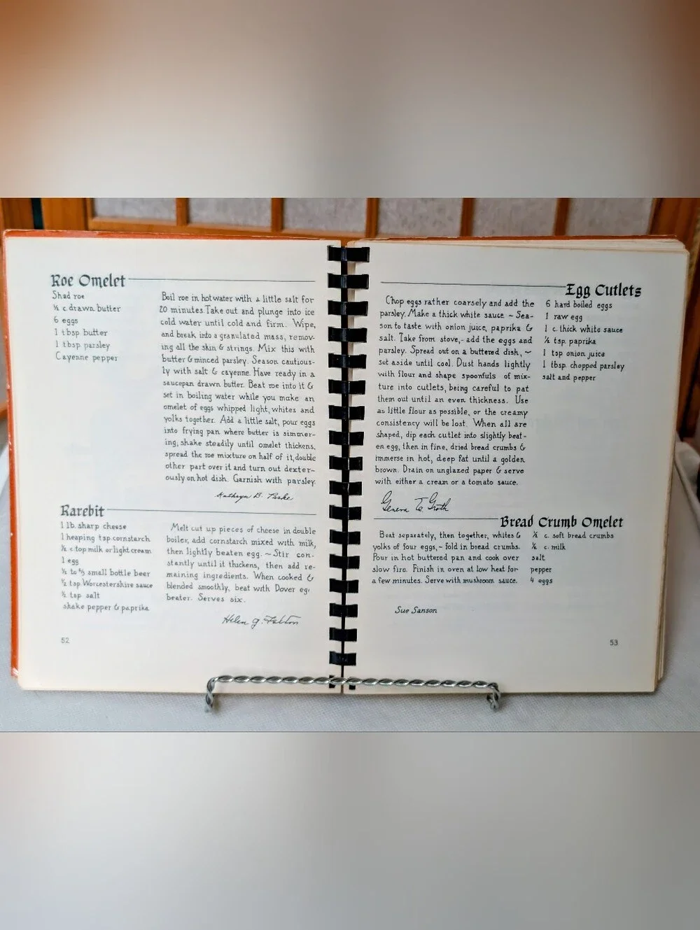 Vtg 1950s Pennsylvania 1st ed Cookbook - Regional Cuisine American Recipes